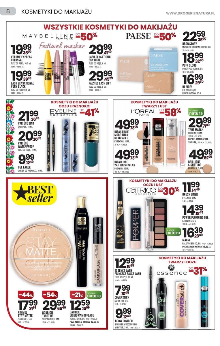 Gazetka promocyjna Drogerie Natura str. 8