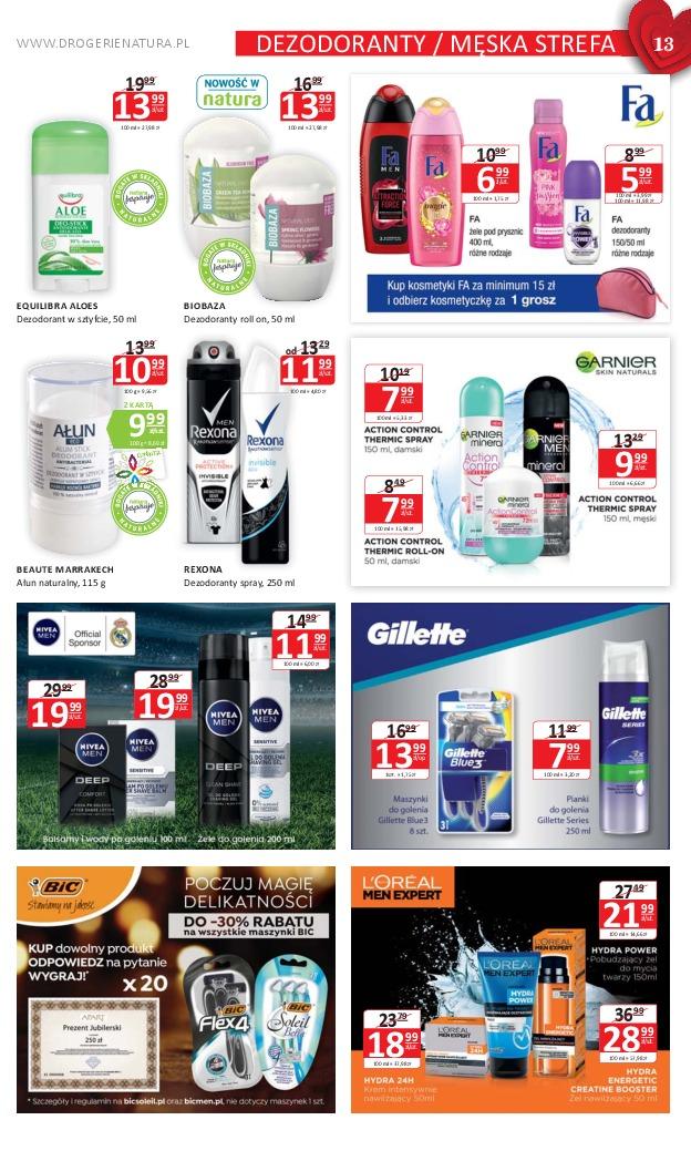 Gazetka promocyjna Drogerie Natura str. 13
