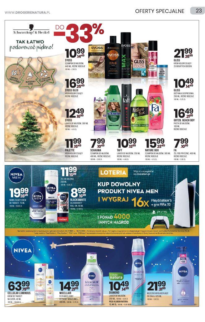 Gazetka promocyjna Drogerie Natura str. 23