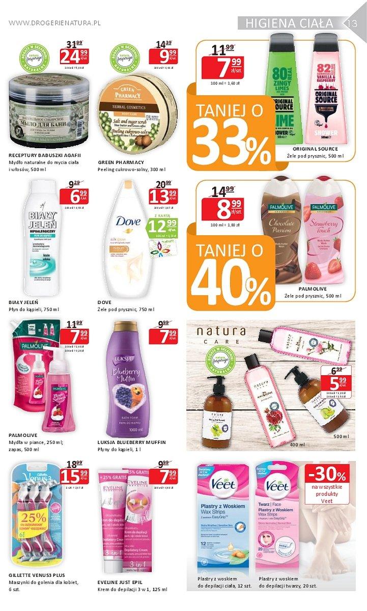 Gazetka promocyjna Drogerie Natura str. 13