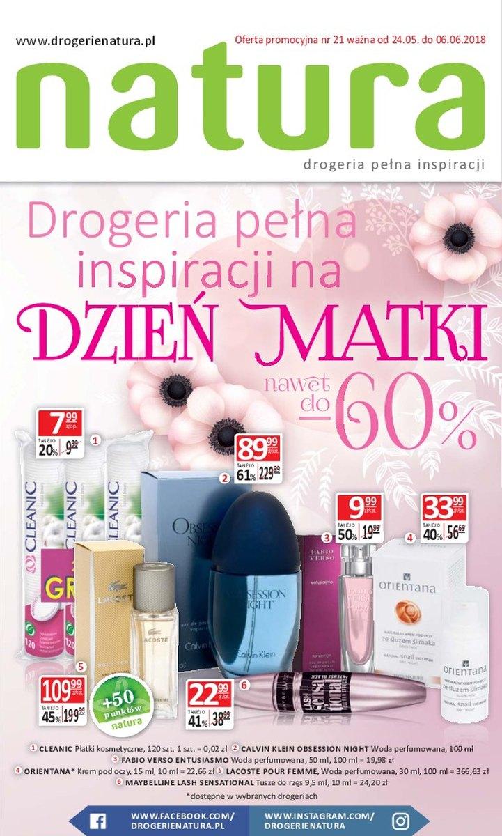 Gazetka promocyjna Drogerie Natura str. 1