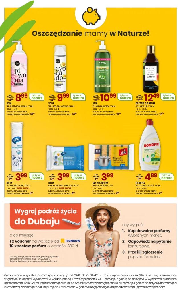 Gazetka promocyjna Drogerie Natura str. 16