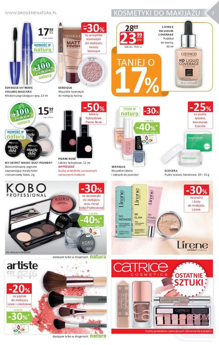 Gazetka promocyjna Drogerie Natura str. 7