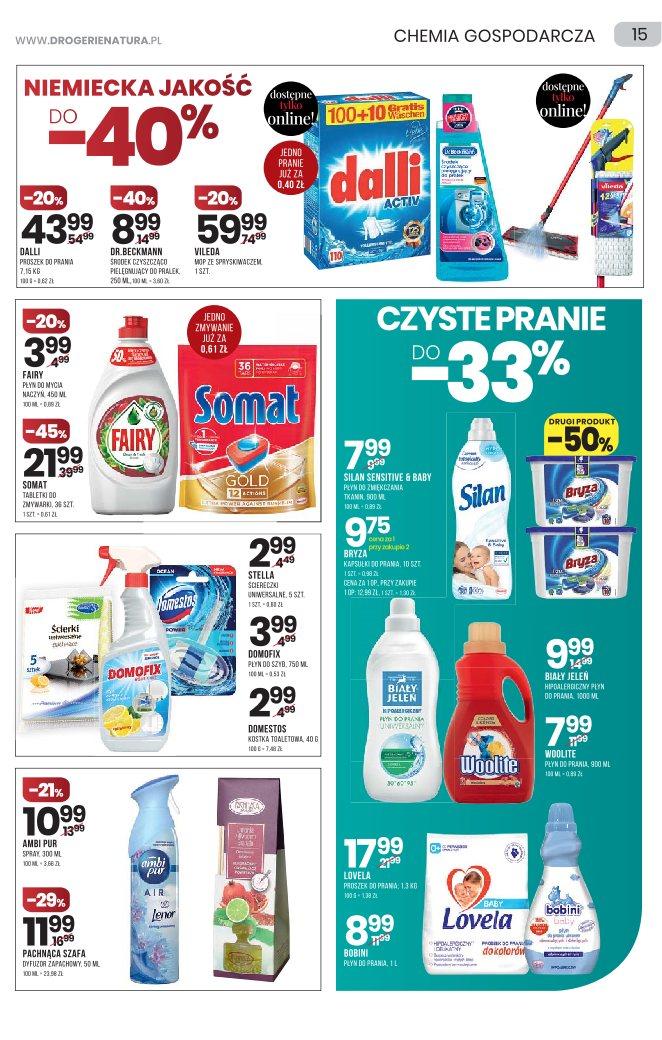Gazetka promocyjna Drogerie Natura str. 15