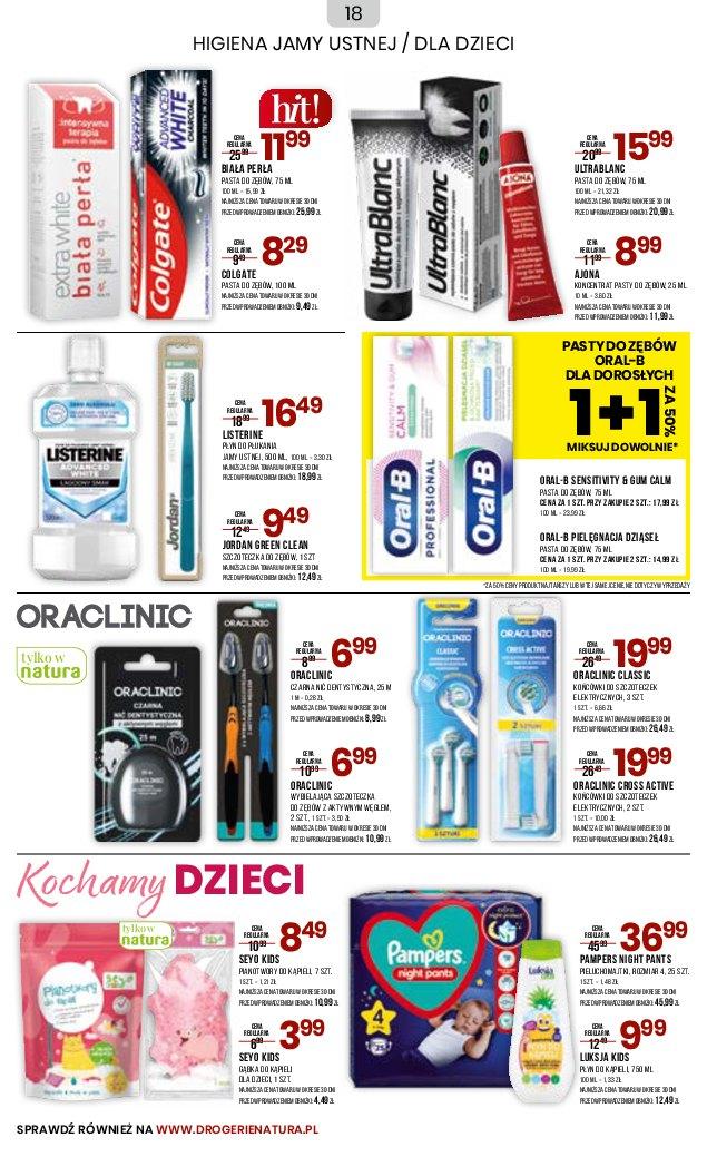 Gazetka promocyjna Drogerie Natura str. 18