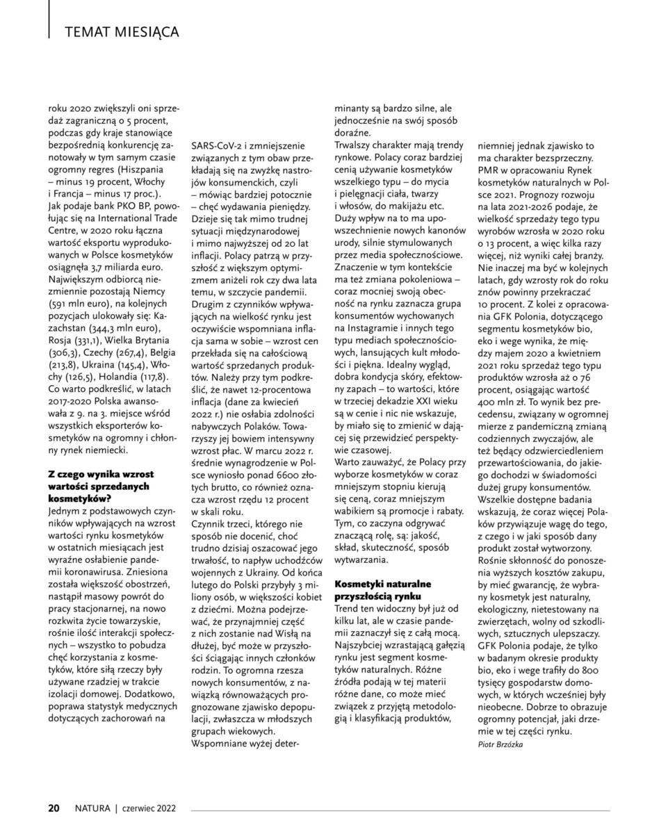 Gazetka promocyjna Drogerie Natura str. 20