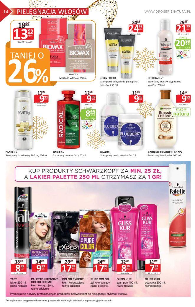Gazetka promocyjna Drogerie Natura str. 14