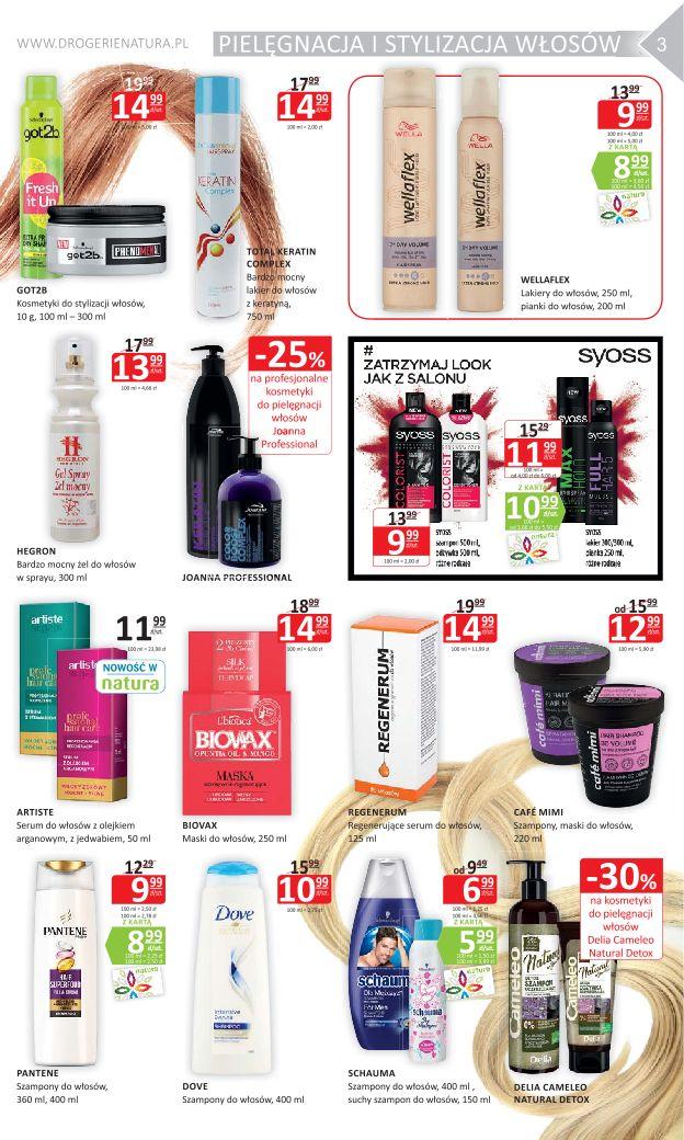 Gazetka promocyjna Drogerie Natura str. 3