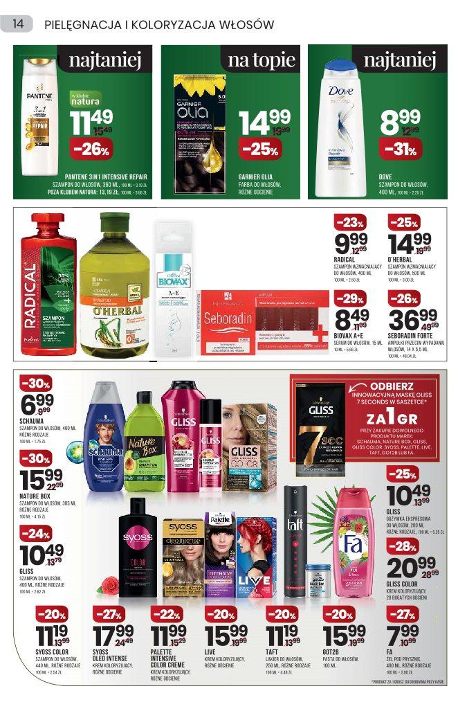 Gazetka promocyjna Drogerie Natura str. 14