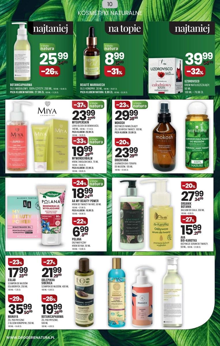 Gazetka promocyjna Drogerie Natura str. 10
