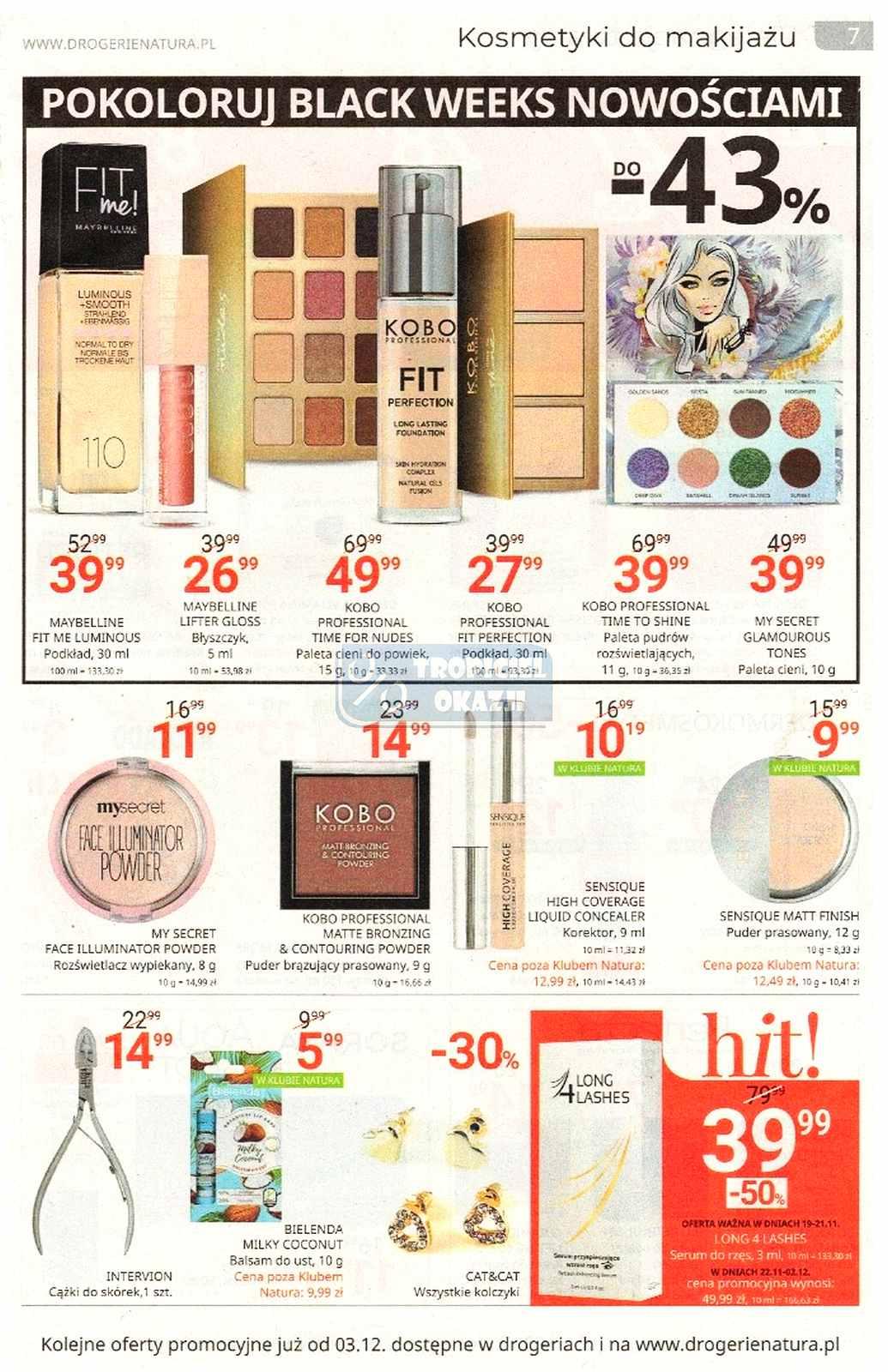 Gazetka promocyjna Drogerie Natura str. 7