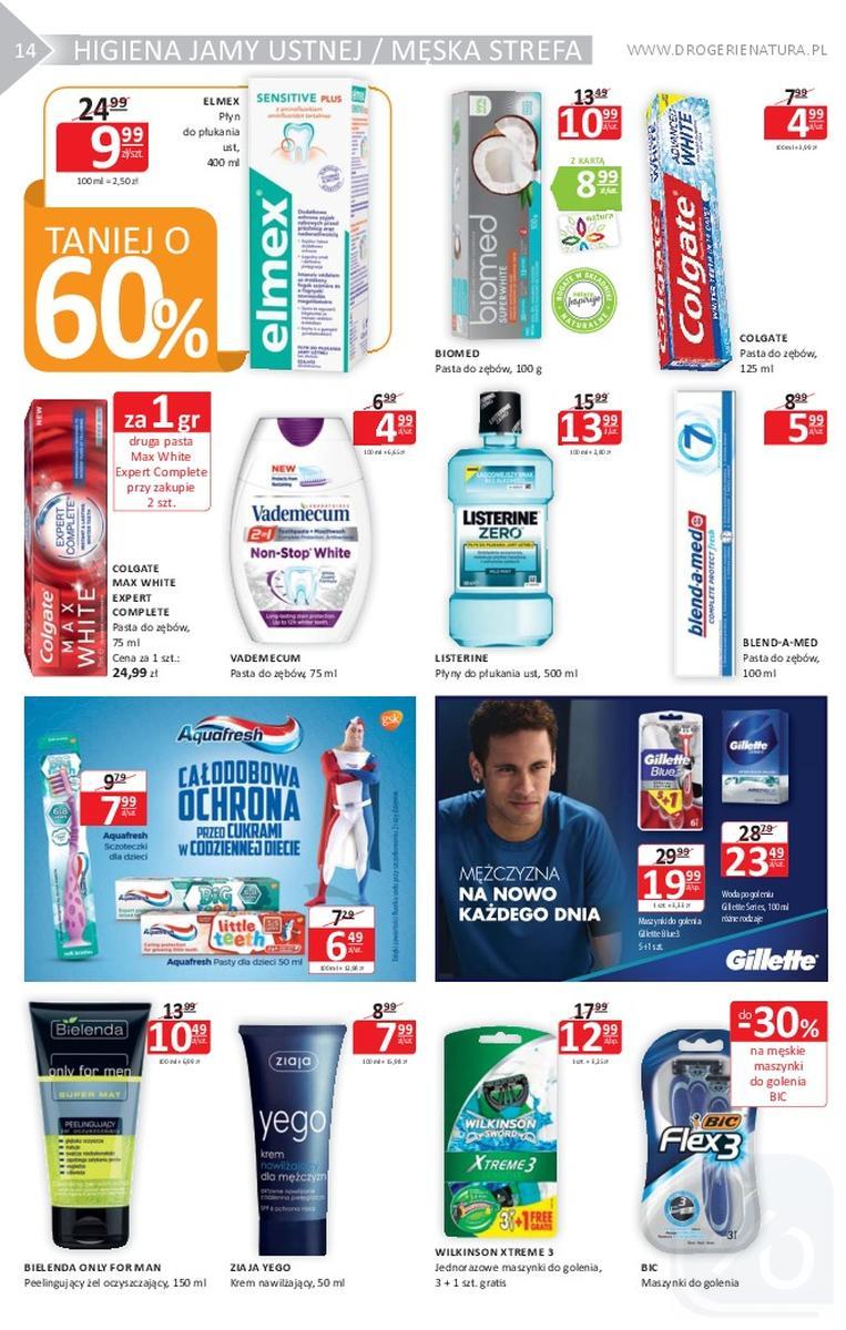 Gazetka promocyjna Drogerie Natura str. 14