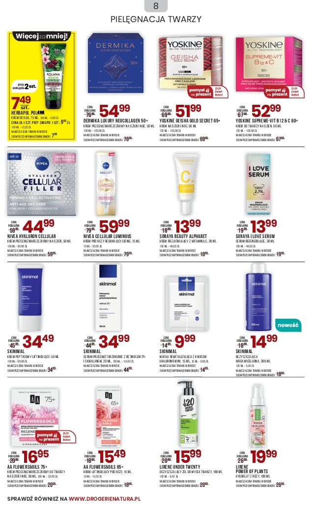 Gazetka promocyjna Drogerie Natura str. 8