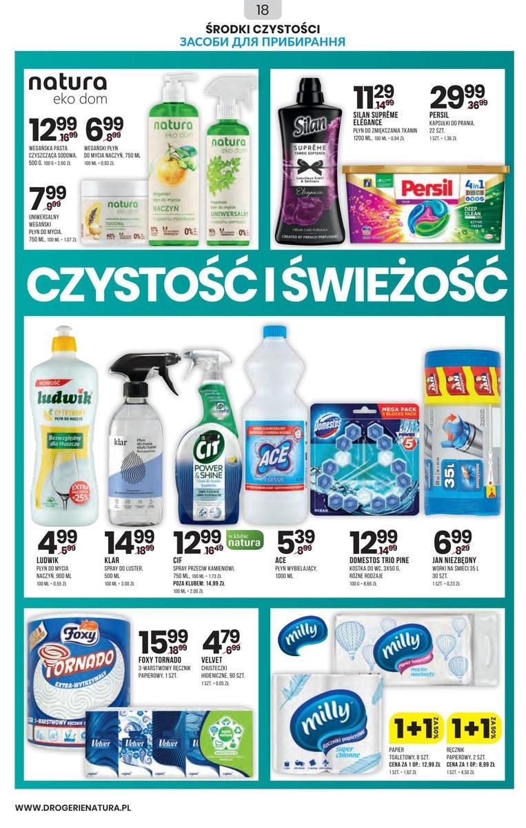 Gazetka promocyjna Drogerie Natura str. 18