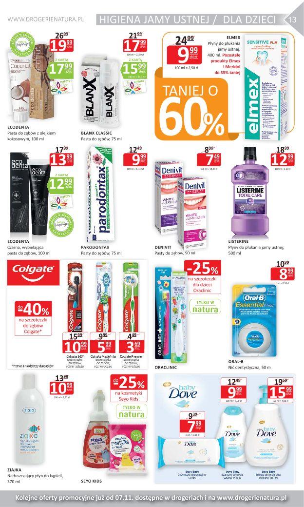 Gazetka promocyjna Drogerie Natura str. 13