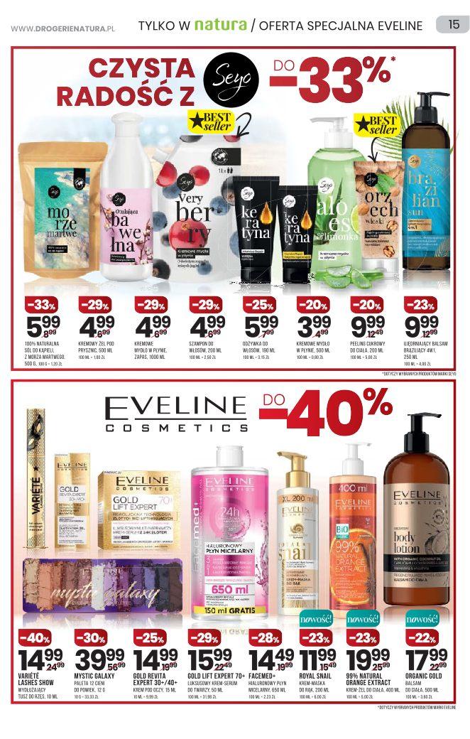 Gazetka promocyjna Drogerie Natura str. 15