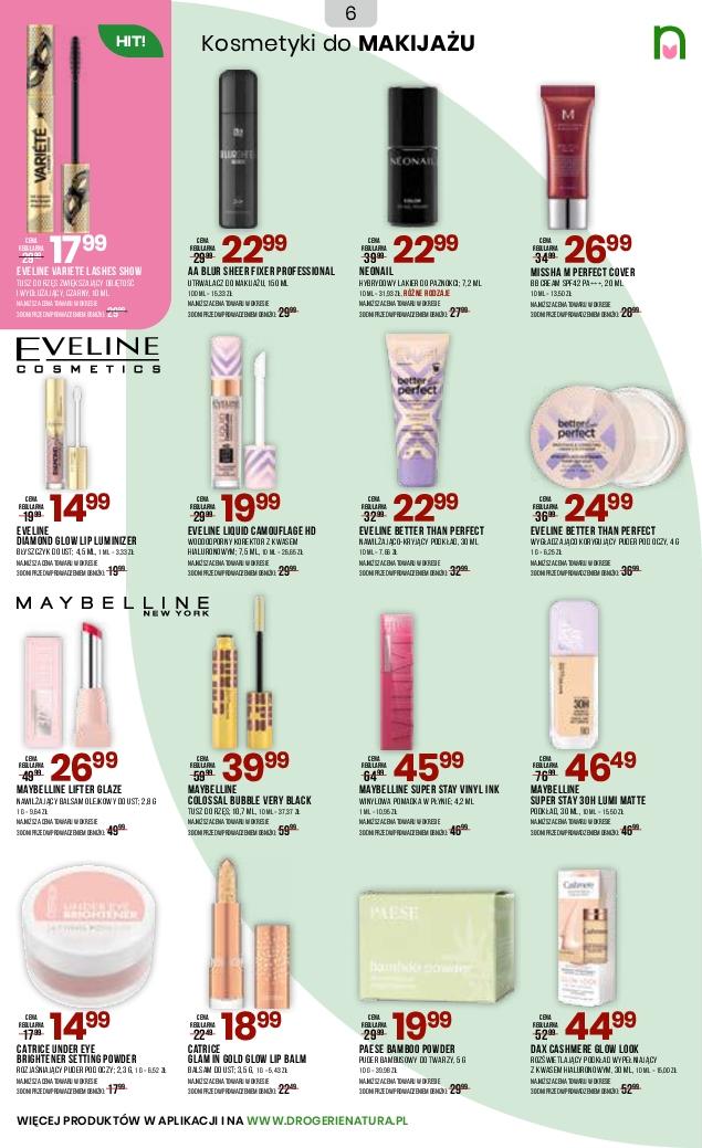 Gazetka promocyjna Drogerie Natura str. 6