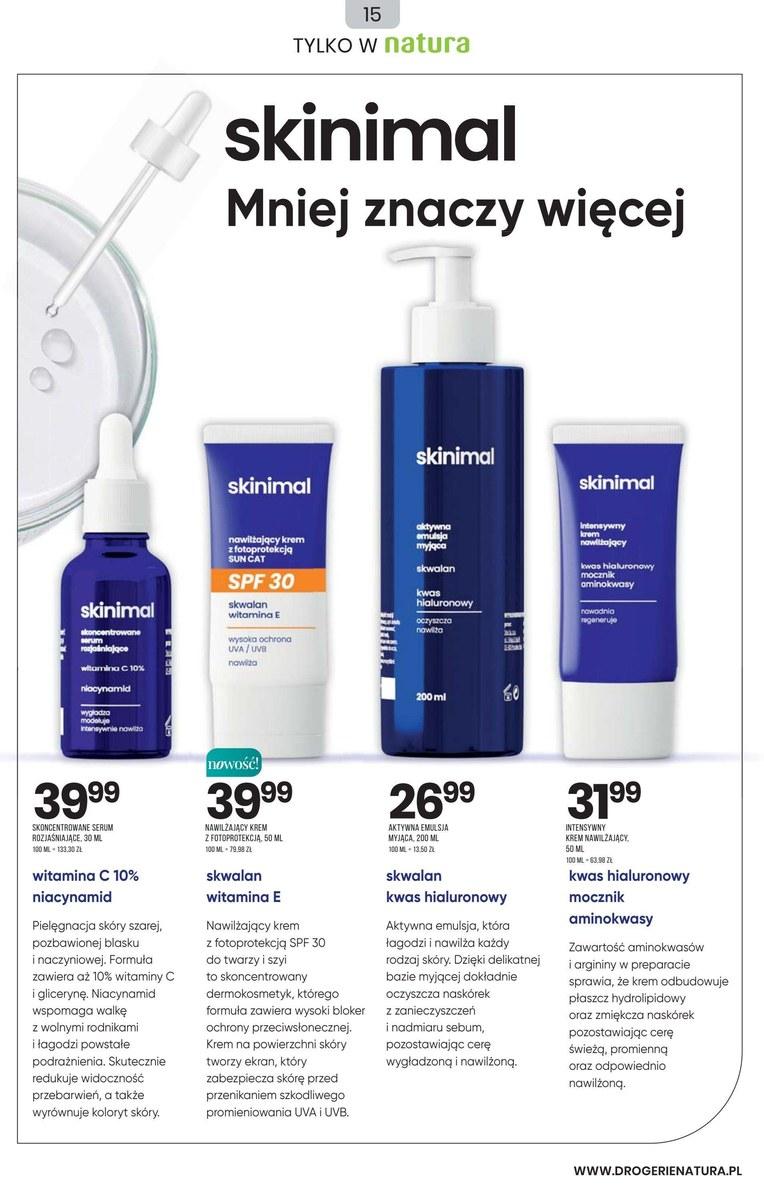 Gazetka promocyjna Drogerie Natura str. 15
