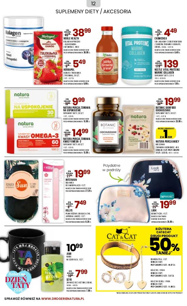 Gazetka promocyjna Drogerie Natura str. 12