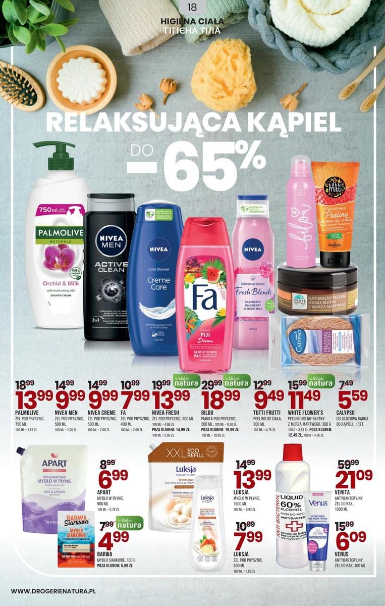 Gazetka promocyjna Drogerie Natura str. 18
