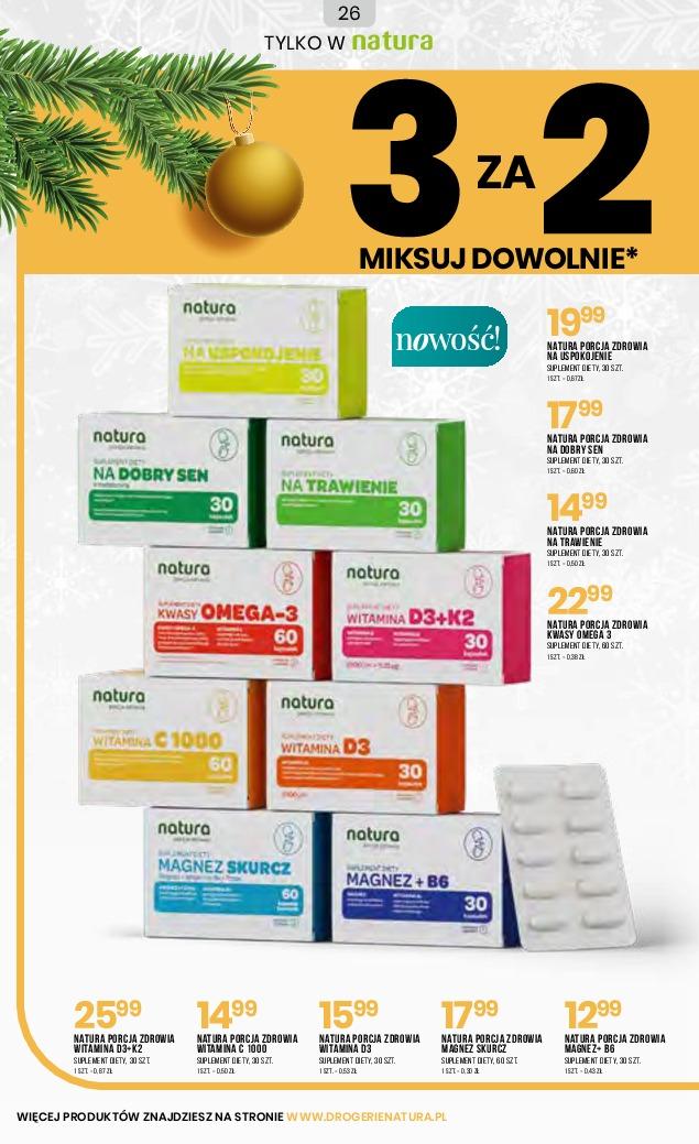 Gazetka promocyjna Drogerie Natura str. 26