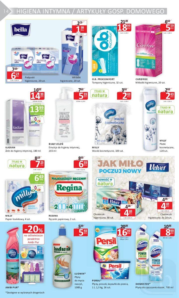 Gazetka promocyjna Drogerie Natura str. 14