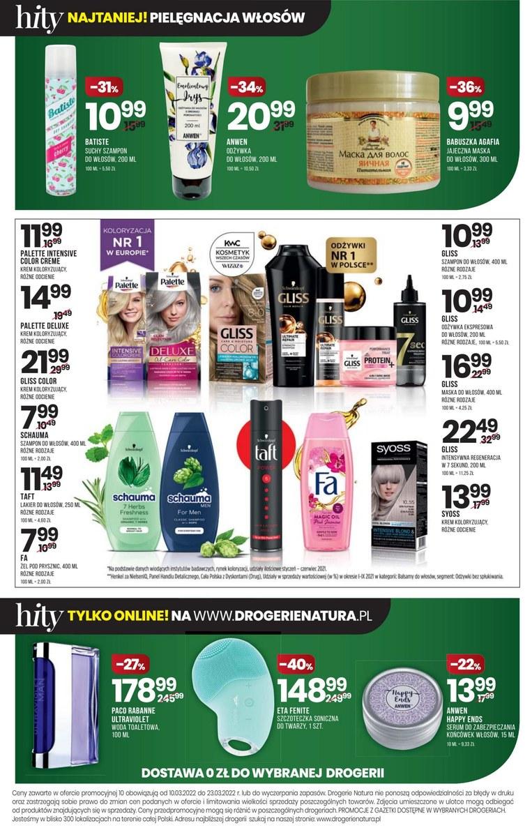 Gazetka promocyjna Drogerie Natura str. 22