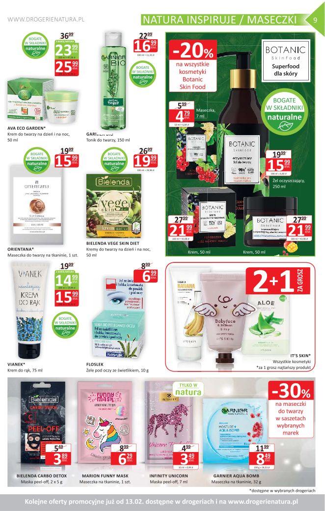 Gazetka promocyjna Drogerie Natura str. 9