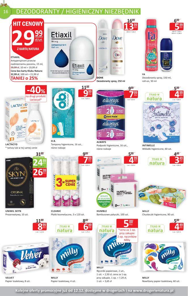 Gazetka promocyjna Drogerie Natura str. 16