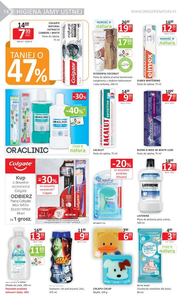 Gazetka promocyjna Drogerie Natura str. 14