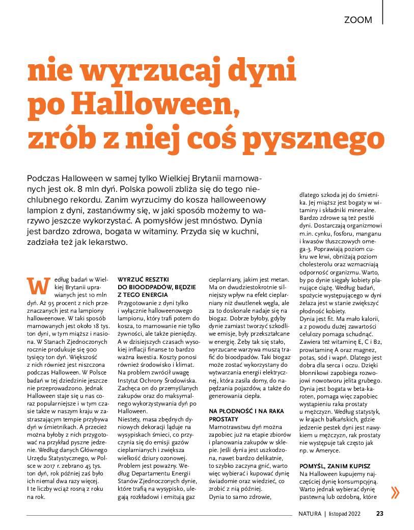 Gazetka promocyjna Drogerie Natura str. 23