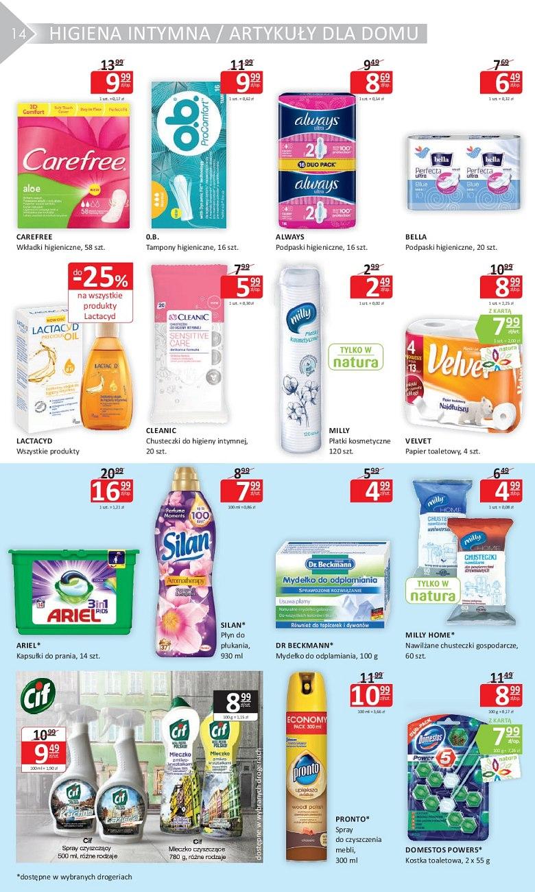 Gazetka promocyjna Drogerie Natura str. 14