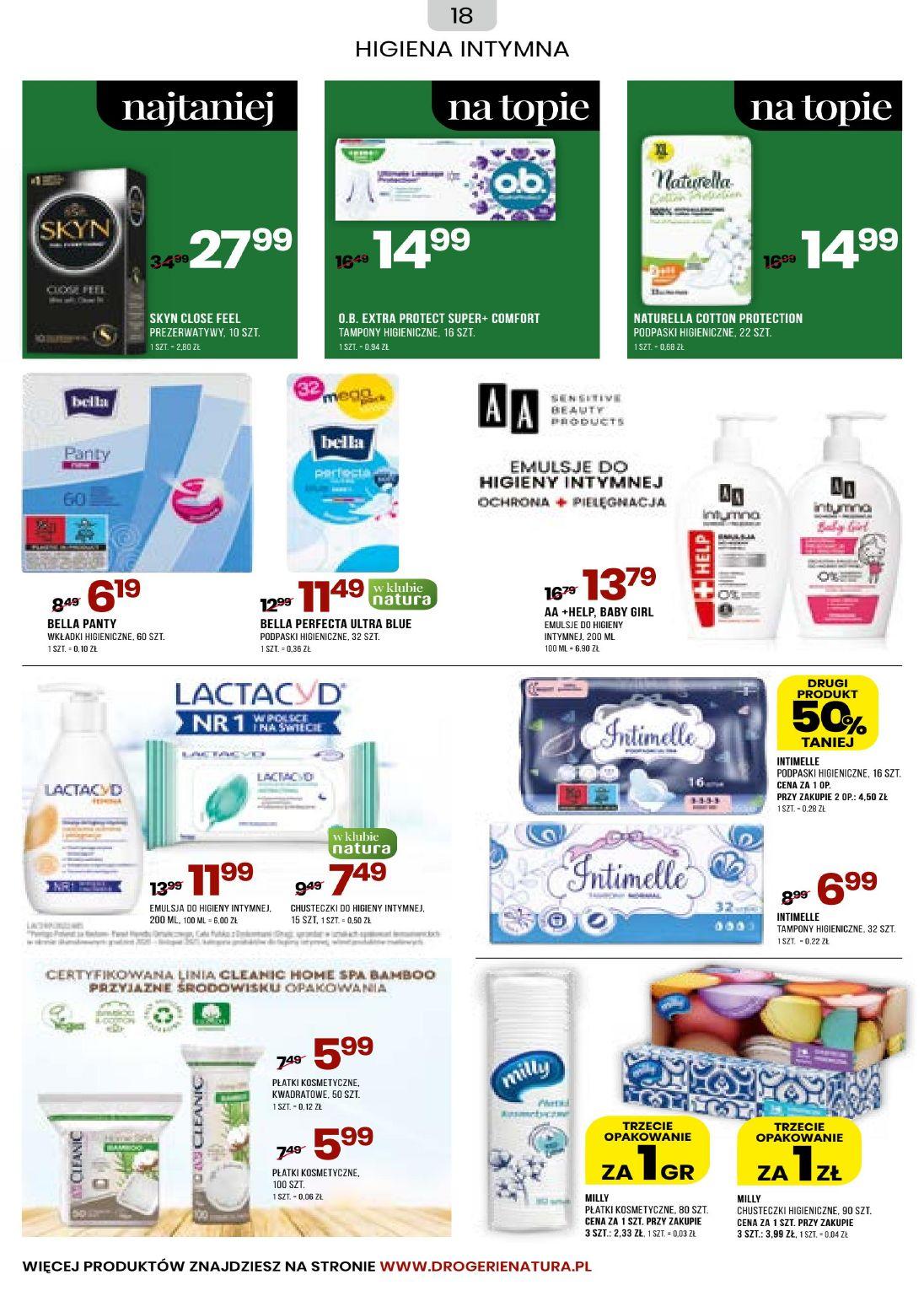 Gazetka promocyjna Drogerie Natura str. 18