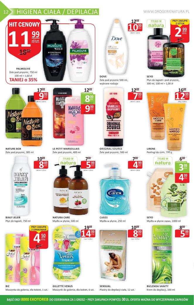 Gazetka promocyjna Drogerie Natura str. 12