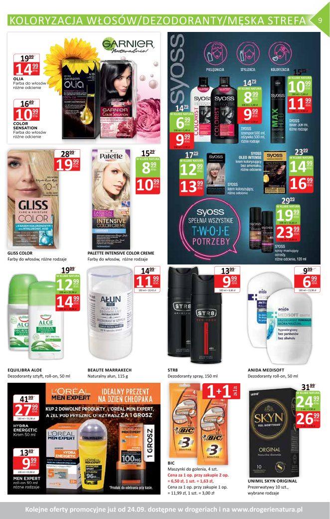 Gazetka promocyjna Drogerie Natura str. 9