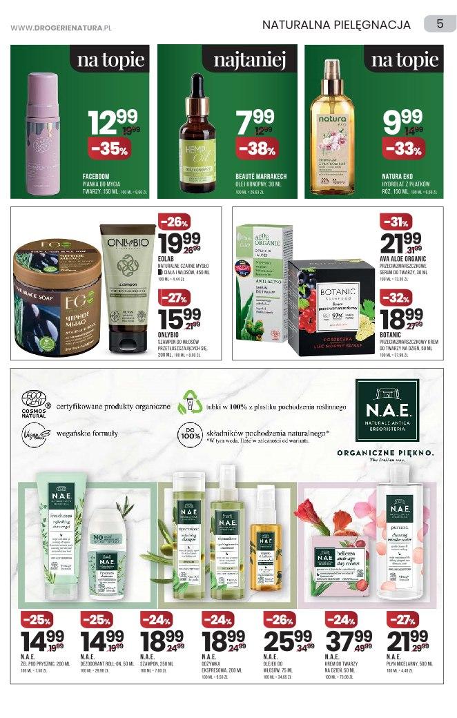 Gazetka promocyjna Drogerie Natura str. 5