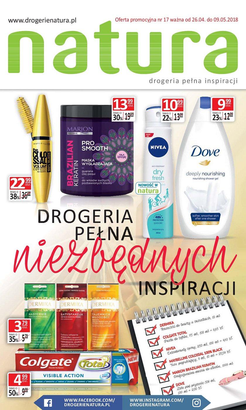 Gazetka promocyjna Drogerie Natura str. 1