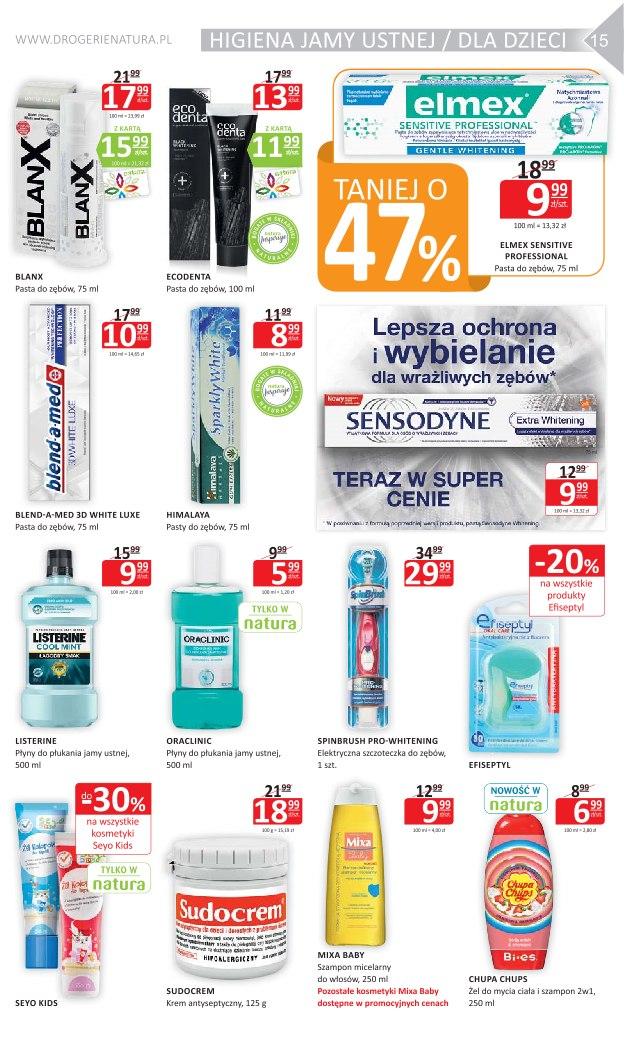 Gazetka promocyjna Drogerie Natura str. 15