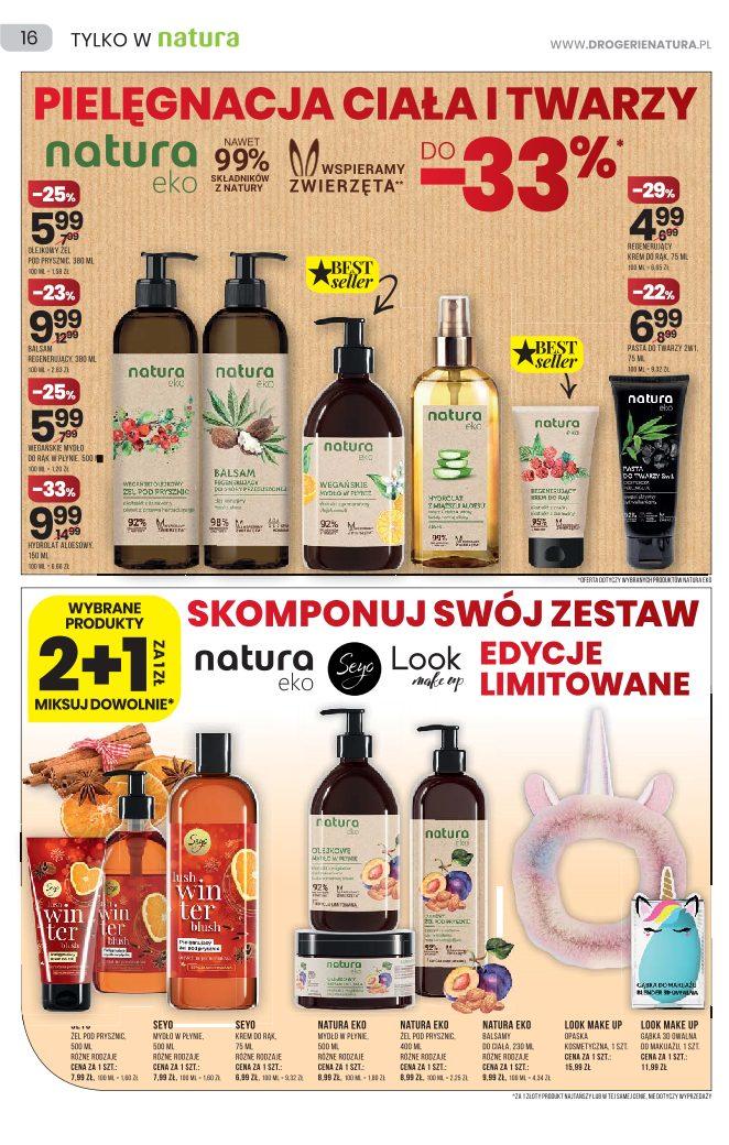 Gazetka promocyjna Drogerie Natura str. 16