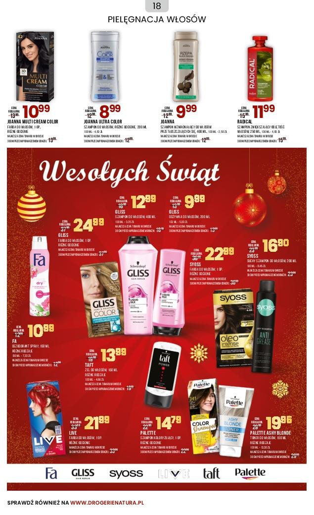 Gazetka promocyjna Drogerie Natura str. 18