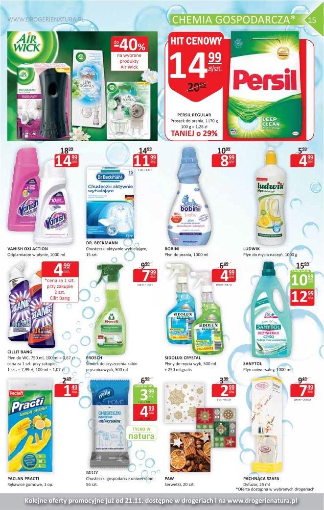 Gazetka promocyjna Drogerie Natura str. 15