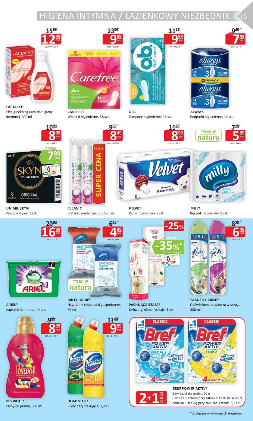 Gazetka promocyjna Drogerie Natura str. 15