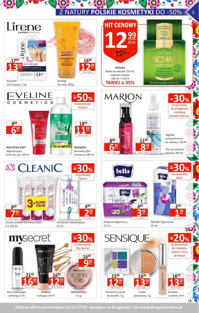 Gazetka promocyjna Drogerie Natura str. 3