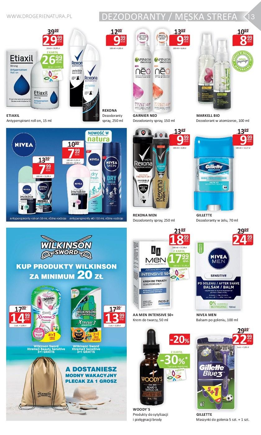 Gazetka promocyjna Drogerie Natura str. 13