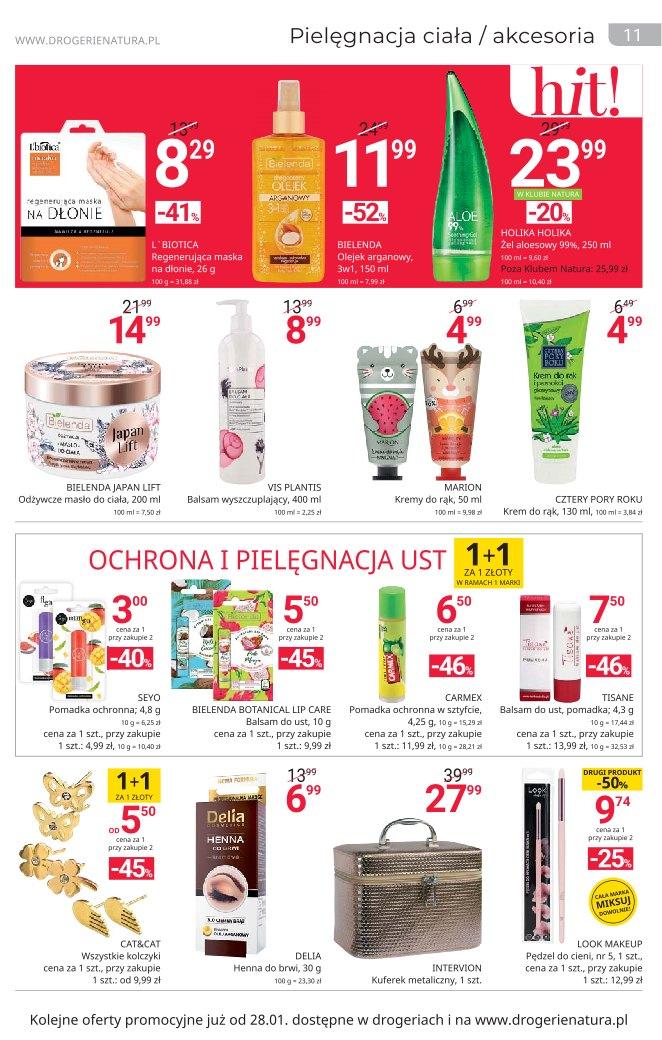 Gazetka promocyjna Drogerie Natura str. 11