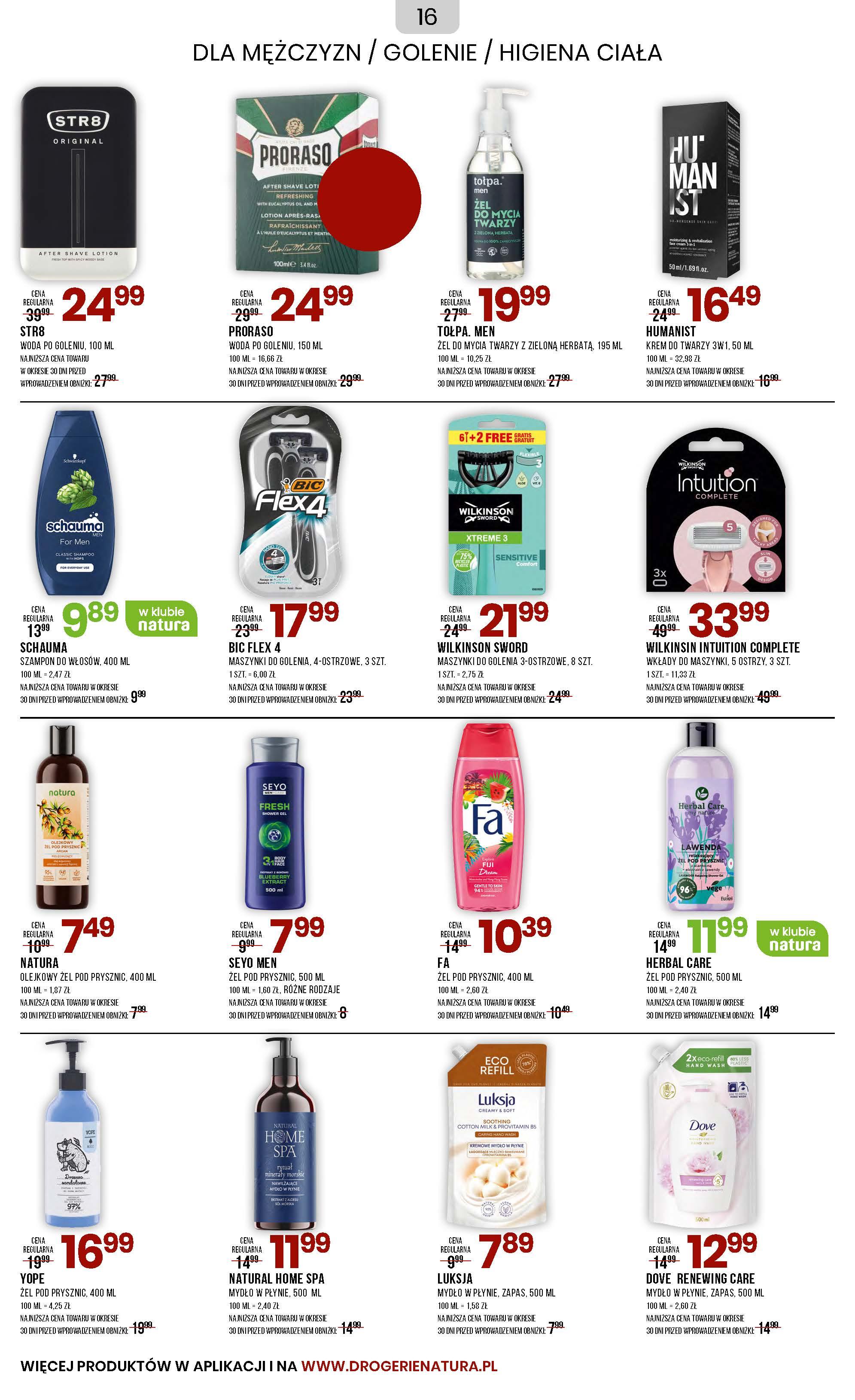 Gazetka promocyjna Drogerie Natura str. 16