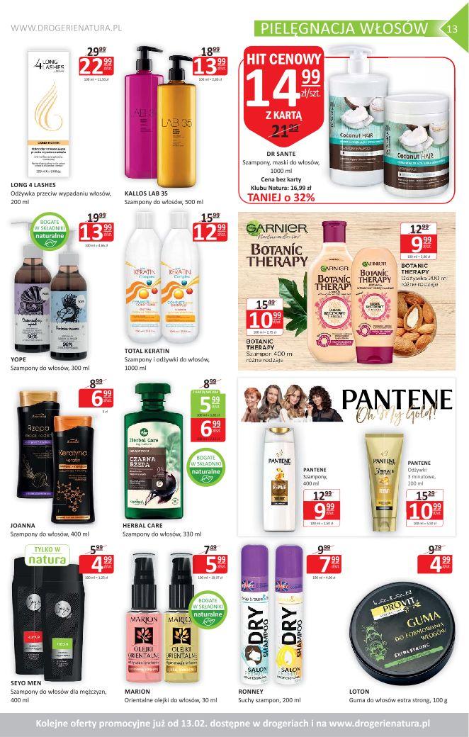 Gazetka promocyjna Drogerie Natura str. 13