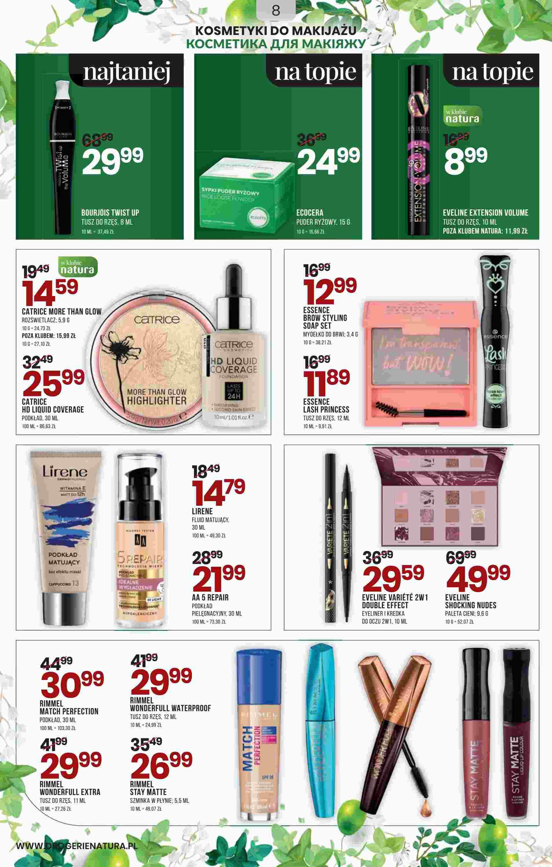 Gazetka promocyjna Drogerie Natura str. 8