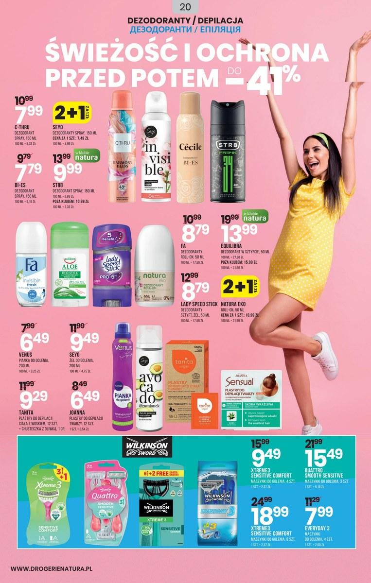 Gazetka promocyjna Drogerie Natura str. 20