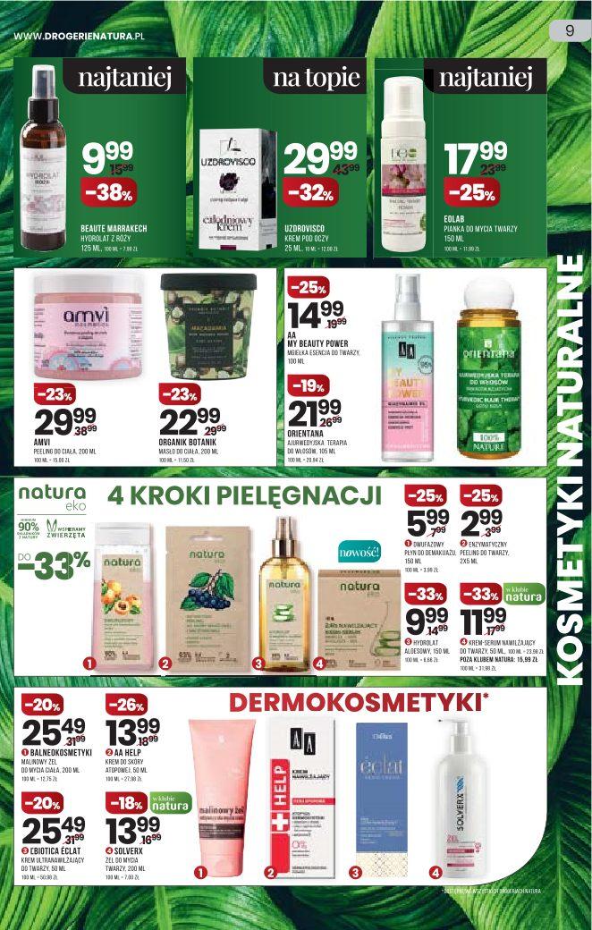 Gazetka promocyjna Drogerie Natura str. 9
